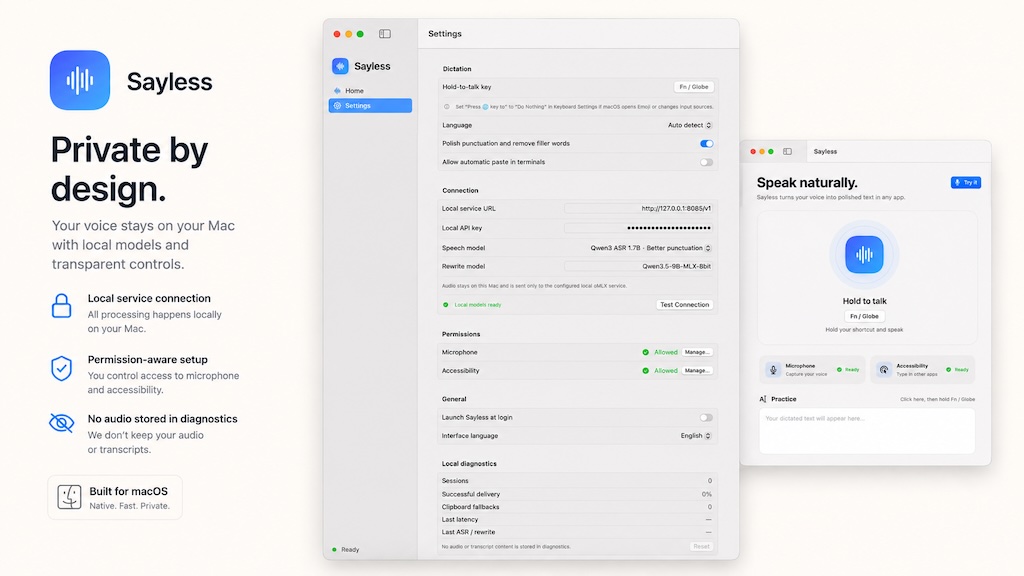 Settings 面板与隐私控制